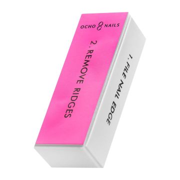 Четырёхсторонний блок-пилка «Ocho Nails», 4 стороны, 9 × 3,5 × 2,5 см