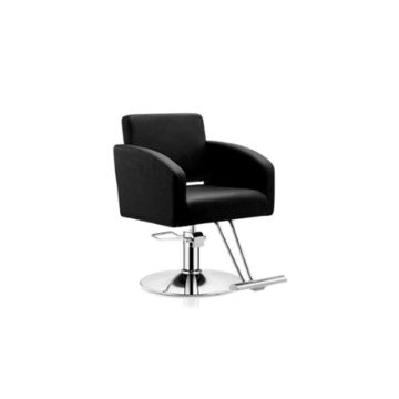 Парикмахерское кресло HAIR SYSTEM, Чёрное