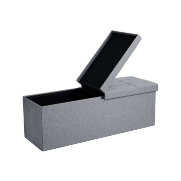Sols ar salokāmu vāku 110 cm, gaiši pelēks