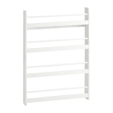 Bērnu plaukts 80x12x118cm., baltā krāsā