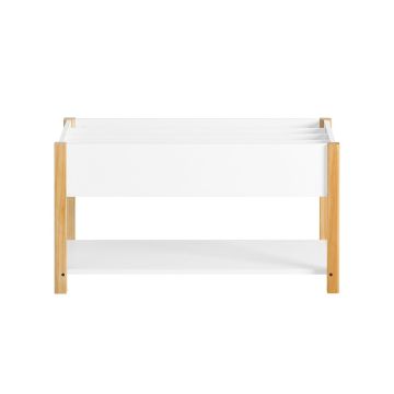 Bērnu plaukts 85x42x45cm., baltā/gaiši brūnā krāsā