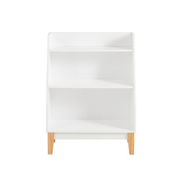 Bērnu plaukts 60x25x80cm., baltā/gaiši brūnā krāsā