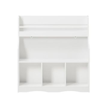 Bērnu plaukts 90x30x95cm., baltā krāsā