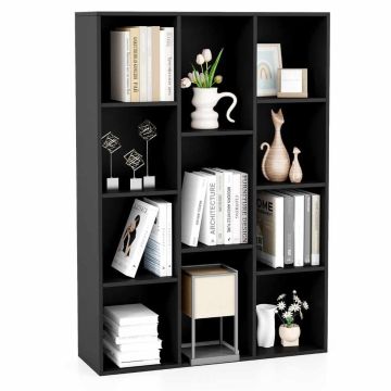 Bookshelf, 11 cubes, Multicolor, 74 × 106 × 24 cm