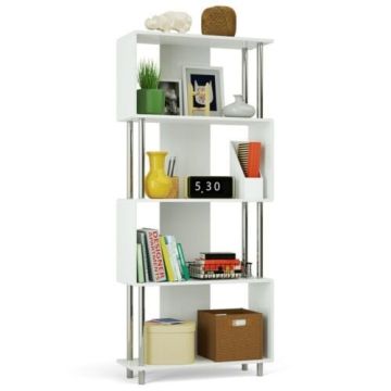 Bookshelf, 4-tier, 80 × 186 × 30 cm