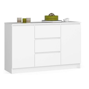 Kumode K016 120 cm., balta