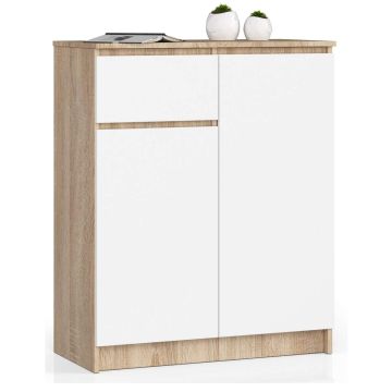 Kumode NORE K80 Ozols, ozols/balts