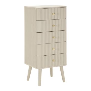 Komode Shy, Ar atvilktnēm, 37,5 × 89 × 34 cm