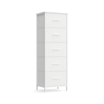 Kumode SONGMICS, 4 auduma atvilktnes, 39,6 × 116,7 × 30 cm