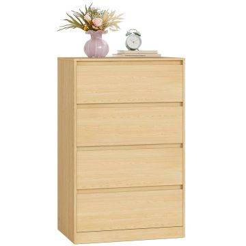 VASAGLE Kailyn chest of drawers, 4 drawers, 40 × 97.4 × 60 cm