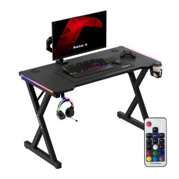 Kompiuterinių žaidimų stalas Huzaro Hero 2.3 RGB