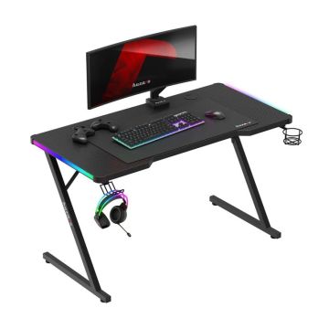 Игровой стол Huzaro Hero 2.5 RGB, 131 × 11 × 77 см