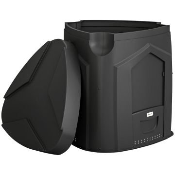 Компостер, 240 л, 3 дверцы, 78 × 75 × 78 см