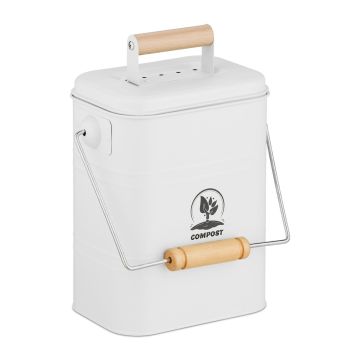 Komposta tvertne Relaxdays, 3,5 l, 20,5 × 26 × 14 cm