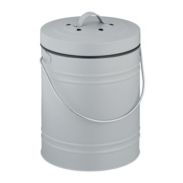 Komposta tvertne Relaxdays, 5 l, 22,5 × 30 × 20,5 cm