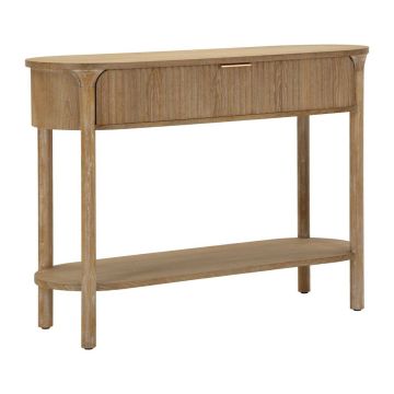 Konsole Goteborg, 1 atvilktne un 1 plaukts, 110 × 80 × 40 cm