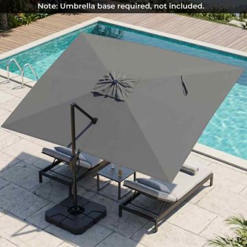 Cantilever patio umbrella, 300 × 390 cm