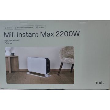Konvekcijas sildītājs Mill CO2200MECMAX, 3 jaudas līmeņi, 62 × 38,2 × 24,5 cm