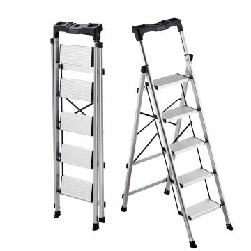 Стремянка VEVOR AP-2415TA, 5 ступеней, 48 × 83,5 × 149 см