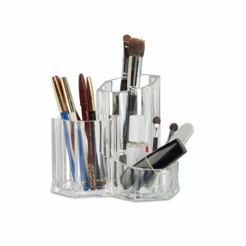 Kosmētikas organizators Relaxdays 10023145.0, 3 daļas, 13 × 12 × 13,5 cm