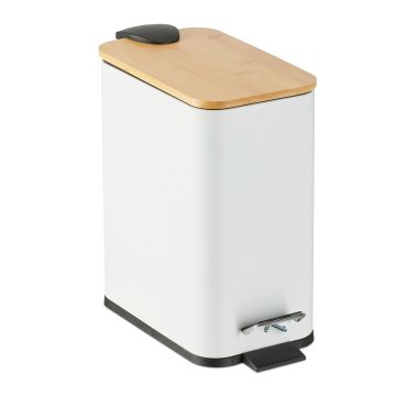 Kosmētikas atkritumu grozs Relaxdays, 5 l, 27 × 28,5 × 14,5 cm