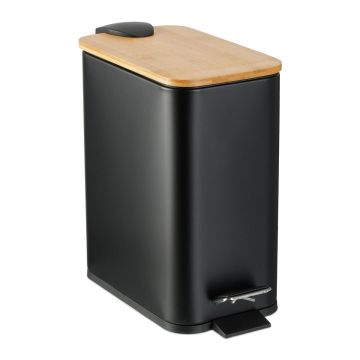 Kosmētikas atkritumu tvertne Relaxdays, 5 l, 28,5 × 14,5 × 27 cm