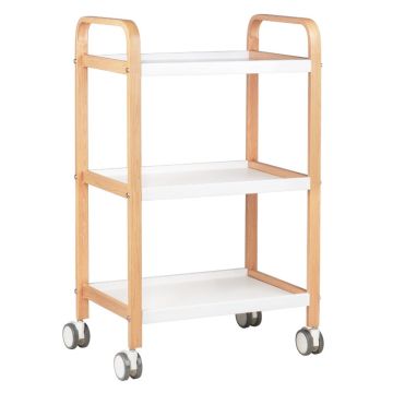 Косметический столик ACTIVESHOP, мобильный, Белый