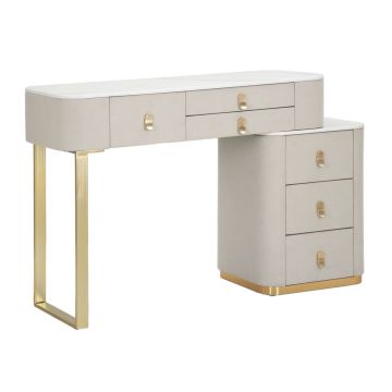Beauty dressing table, 6 drawers, 120 × 75 × 40 cm