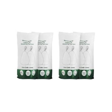 Мешки для мусора объемом 8 литров с застежкой-молнией, 2 х 45 шт.