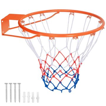 Basketball Hoop, 15 Inch, Orange