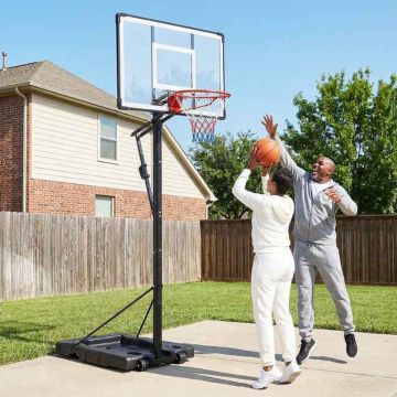 Basketbola statīvs, Regulējams, 43 × 27 collas