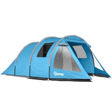 Telts Outsunny 475x264x172cm, zila