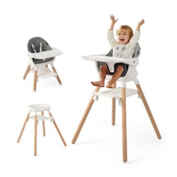 Baby high chair, 6 in 1, 62 × 59 × 90 cm
