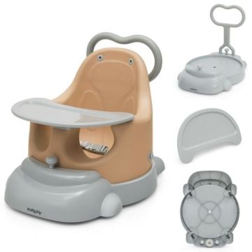 Baby Booster, 6-in-1 with Tray, 22.5 × 17 × 18 inches