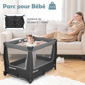 Baby playpen, 5 in 1, 103 × 74 × 73 cm