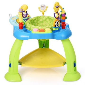 Baby bouncer, 360° seat, 3 height levels, 75 × 76 × 67 cm