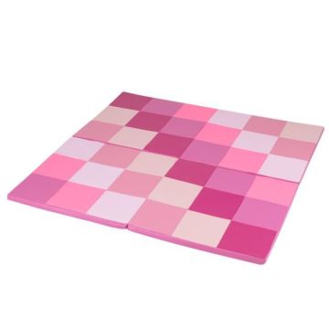 Baby play mat, 2-piece, multi-colored, 144 × 144 × 3.5 cm