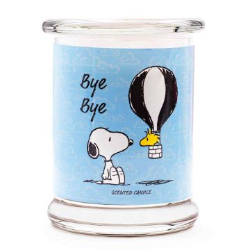 Smaržīga svece Peanuts™, „Bye Bye“ aromāts, Ø 9,5 × 11,5 cm