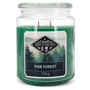 Ароматическая свеча Candle Brothers, 1 шт, Зелёная, Ø 10 × 15 см