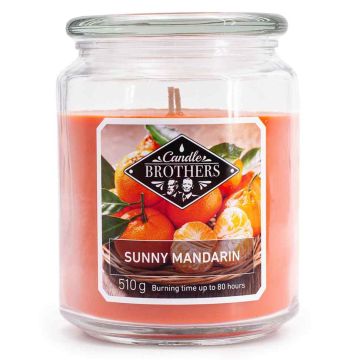 Ароматическая свеча „Candle Brothers“, „Sunny Mandarin“