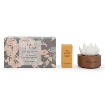 Aromātiskie ziedi Laura Ashley, Lotosa un orhidejas aromāts, 11 × 9 × 16 cm