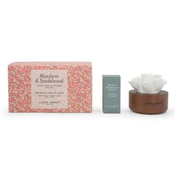 Aromātiskie ziedi Laura Ashley, Mandarīna un sandalkoka aromāts, 11 × 9 × 16 cm