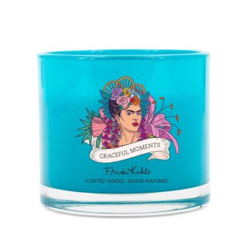 Frida Kahlo aromātiskā svece, 180 g, „Graceful Moments”, 9 × 8 × 9 cm