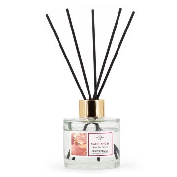 Aromāta difuzors Purple River, 100 ml, Sweet Angel, 7 × 7 × 7 cm