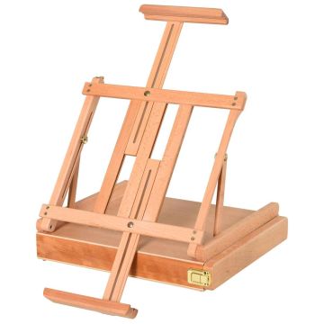 Kofera tipa molberts, 42 × 36 × 12,5 cm