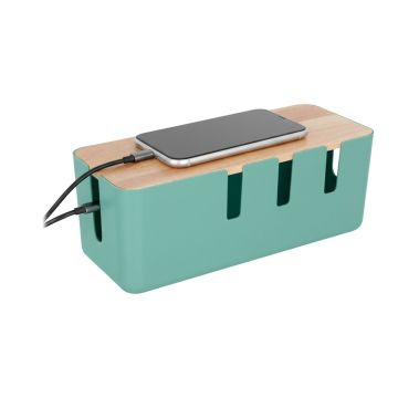 Kabeļu organizētājs Relaxdays, 2 kabeļiem, 30,5 × 11,5 × 12,5 cm