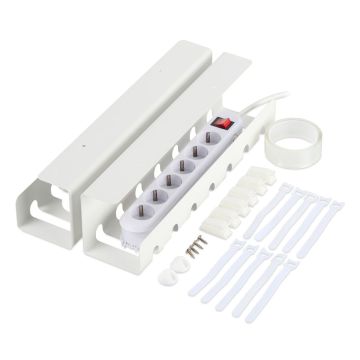 Kabeļu organizēšanas sistēma Relaxdays, 2 gab, 10 × 43 × 10 cm
