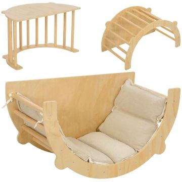 Арка для лазания, 3 в 1, 90 × 52 × 50 см