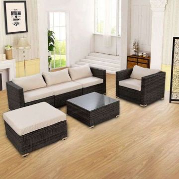 Outdoor furniture set, 6 pieces