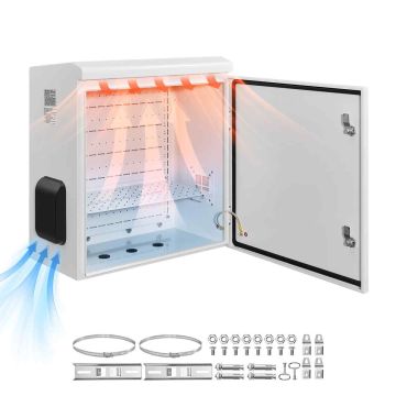 Āra elektroskapis VEVOR SPT605530HW, ar ventilatoru un termostatu, 60 × 60 × 30 cm